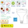 HyLite LED Lighting HL-BR30-8WD-E26-50K Energy Star BR30 8W Bulb, 65W