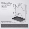 XCCK 304 Stainless Steel Pot Lid Holder While Cooking, Kitchen