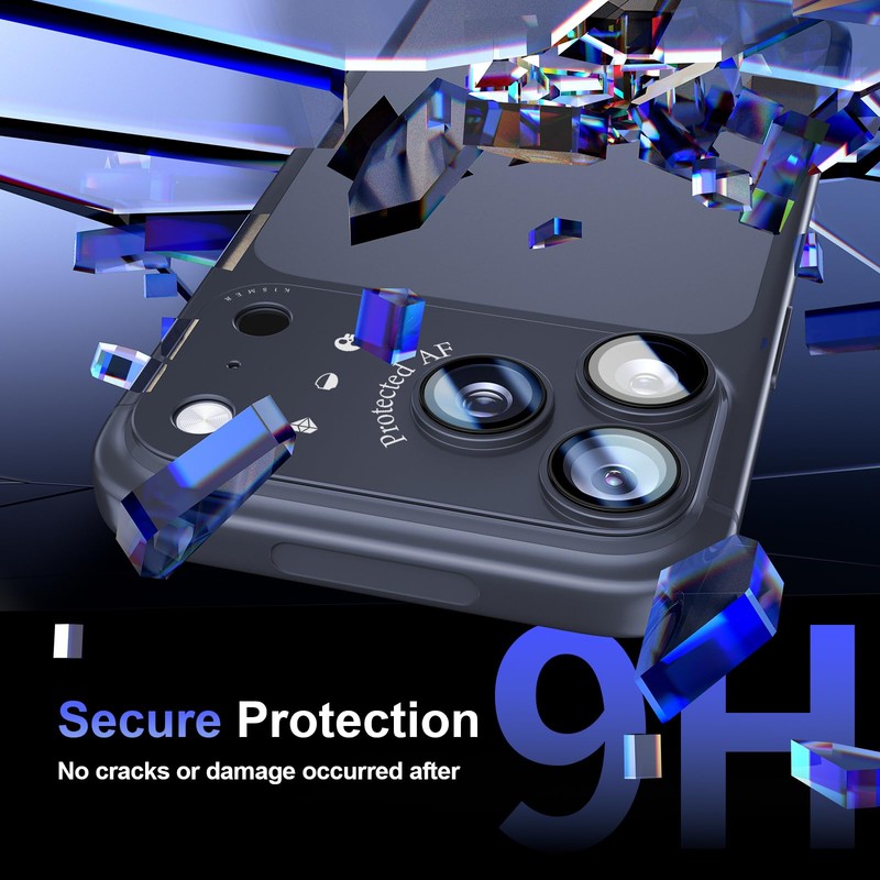 KISMER Lens Protector for phone17 Pro Max Camera, Aluminum Alloy
