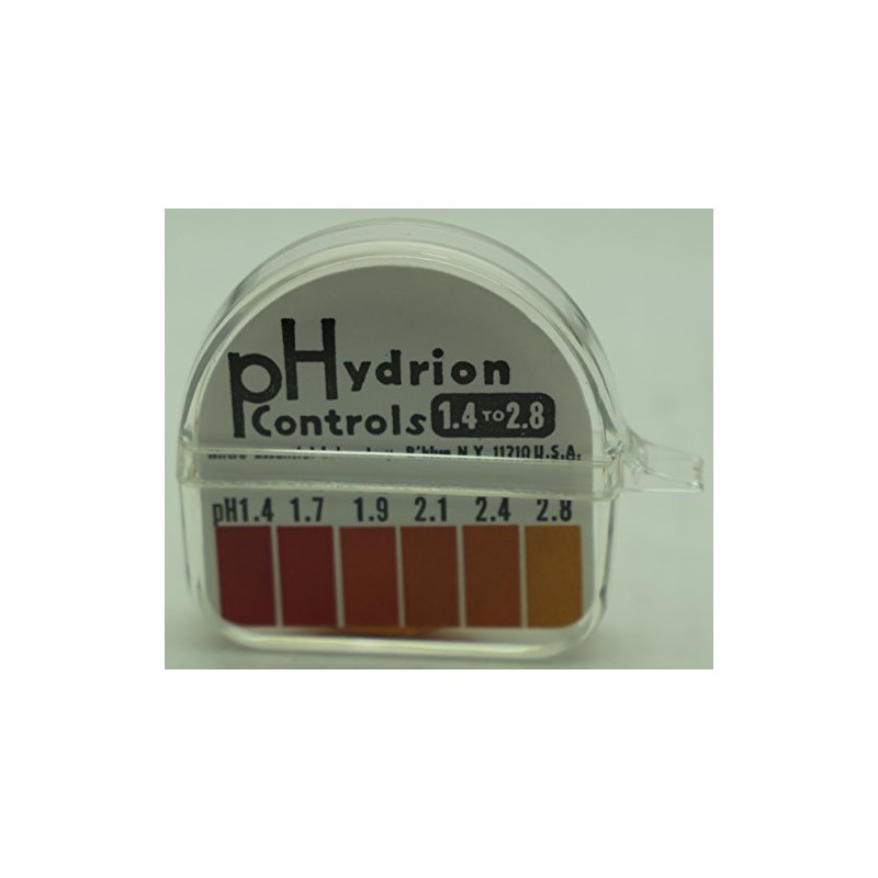 Micro Essential Lab 320 Hydrion Short Range pH Test Paper