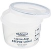 Iwasaki Industries B-2271KN Antibacterial Food Storage Container, Quick Open/Close, Screw