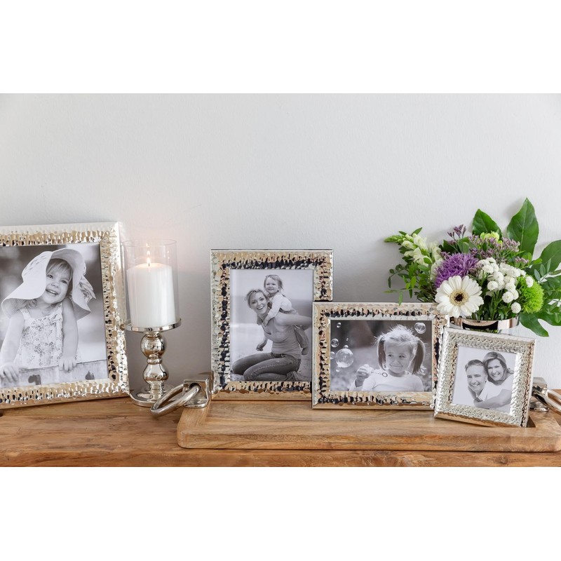 EDZARD Gubbio Silver Plated Tarnish Resistant Photo Frame