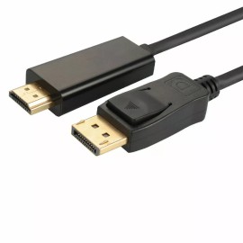 Unbranded 3FT Display Port to HDMI Cable Cord DP to HDMI Cable Adapter Gold Plated HD US