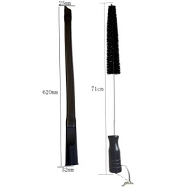 Dryer Cleaning Kit Universal Vacuum Hose Attachment and 70cm Flexible Dryer Vent Cleaning Brush Fits Vacuum Hoses 32mm