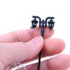 Tiardey 10pcs Double Head Lamp Model Railway Train/Road Lamp Post