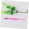 Minkissy 3pcs Cuticle Trimmer Dead Skin Fork Nail Art Tools