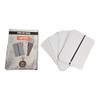 WTP TOOLS Paint Color Matching Spray Cards, 50-Pack, White/Light Gray,