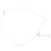 Silver Pendant Necklace Beautiful Elegant Adjustable Cute Dove Bird Pendant