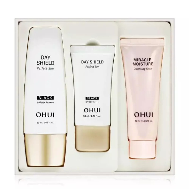 Ohui [오휘] 데이쉴드 퍼펙트 선 블랙 80ml 스페셜 세트 OHUI
