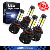 AUIMSOCO 9005 9006 LED Headlight Bulbs Combo KIT Fit Car