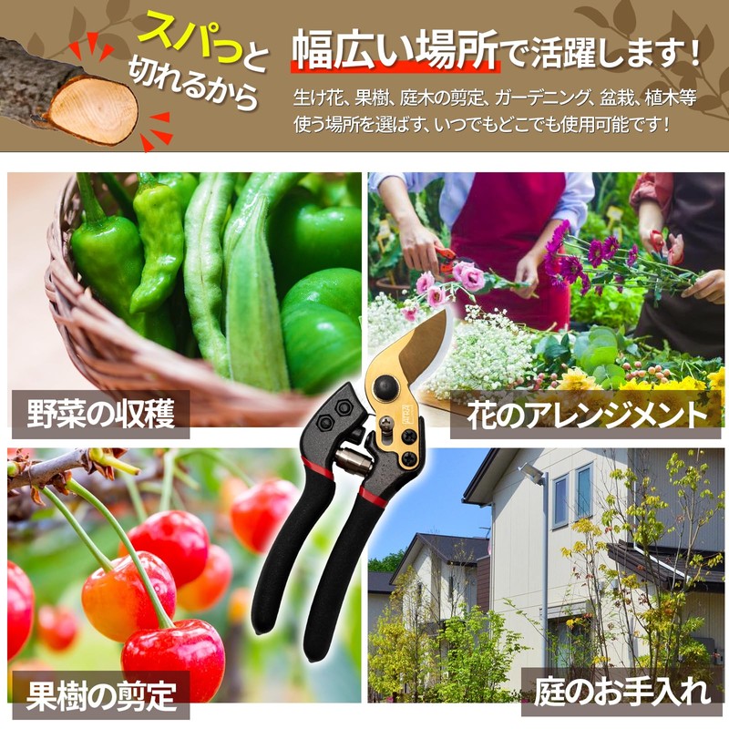 [Professional Supervision] Pruning Scissors, Sharp Sharpness, Rust Resistant, Hard Chrome