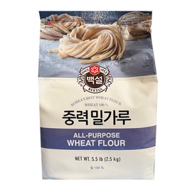 Beksul Korea's Best 100% Wheat All-Purpose Flour 백설 중력분 (5.5 lb)