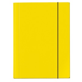 Veloflex A4 Folder/Binder Laminated Yellow