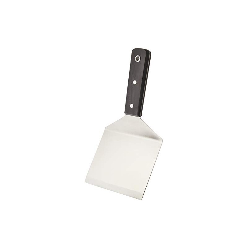 Endo Shoji BTC09 Commercial Black Plywood Turner, Wide Spatula, Stainless