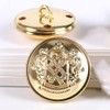 RHXWFDG 40 Pcs Brass Gold Blazer Buttons: 15mm, 18mm, 20mm,