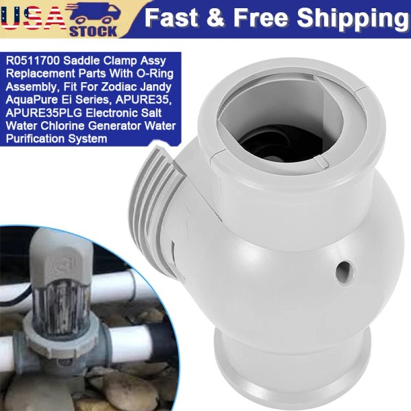 NO-Auto R0511700 Saddle Clamp Assy & O-Ring Assembly For Zodiac