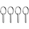 Marine Part Depot Four Stainless Steel Bimini Top Ball Pins
