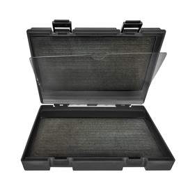 Jenzi Storage Box Spoon Box with EVA Double-Sided 20 x 15 x 3.5 cm