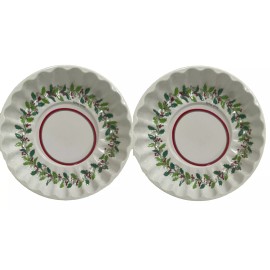 Chesapeake Conumer Products ONE DOZEN Vintage Christmas Serving Bowls Plastic Gayle Englof