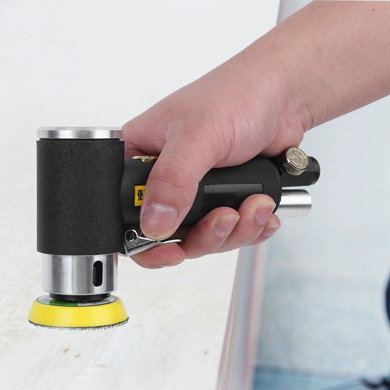 Pneumatic Polisher Polishing Machine Sanding Eccentric Elbow 2‑Inch / 3Inch