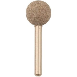 20mm Diamond Coated Ball Rotary Burrs 46 Grit Coarse Sand Original Sphere Rotary Burr for Jewelry Glass Stone Ceramic Gemstones Lapidary Grinding Rotary Tool