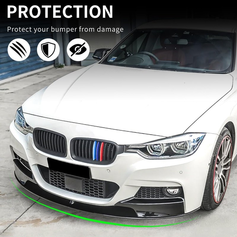 XPHAZZ Front Lip Compatible with 3-Series Sedan M-Sport Package (Gloss