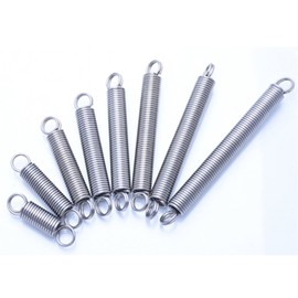 Bclla Zkenyao-Spring Ring Hook 304 Stainless Steel Tension Spring Extension Coil Spring Pullback Spring Wire Diameter 1.5mm, More Durable (Length : 180mm, Outer Diameter : Outer Diameter 10mm)
