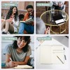 CAGIE Notebook A5 Lined 320 Pages Thick Diary Hardcover Journal