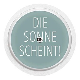 2X Die Sonne scheint - Sticker Skin for Freestyle Libre Sensor