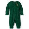 Gymboree,and Newborn Knitted Sweater Romper,Noble Forest,UPTO7LBS.