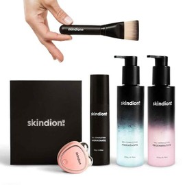 Skindion Beauty Kit: Tonificante y Rejuvenecedor Facial | Incluye: + Dispositivo facial de microcorriente + Gel Hidratante Facial 50gr + Gel Hidratant