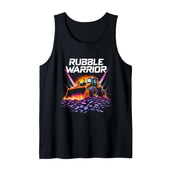 Wheel Loader Operator Construction Worker Earth Mover Lover Tank Top