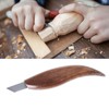 Wood Carving Knife Stainless Steel Blade Walnut Handle Whittling Knife