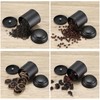 JUXYES 6 Pack Tea Tins Canister with Airtight Double Lids,