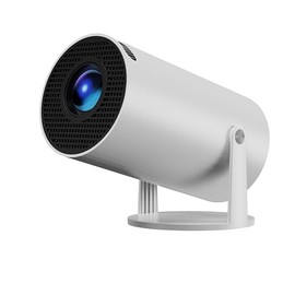 Mini Projector 4K Android 11, Smart Projector 5G WiFi 6 BT 5.0, 200ANSI 8000L, Full HD 1080P, Auto Keystone Correction, Portable Projector for Home Cinema (White)