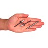 SKIR'CO Pack of 100 Large Flange Aluminium Blind Rivets 4.8