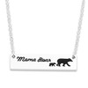 Momma Bear Necklace with 1 Cub Mama Bear Necklace 1