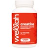 Wellah Cápsulas de monohidrato de creatina (3000 mg) 120 cápsulas