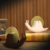 Accddio Incense Holder,Mosquito Coil Holder,Snail Incense Burner Holder,Mosquito Coil Burner