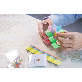 weaving polyhedron Model | 3D Polyhedra Display | Artfully Crafted Mathematical Origami (No.4: Rhombic Hexecontahedron)