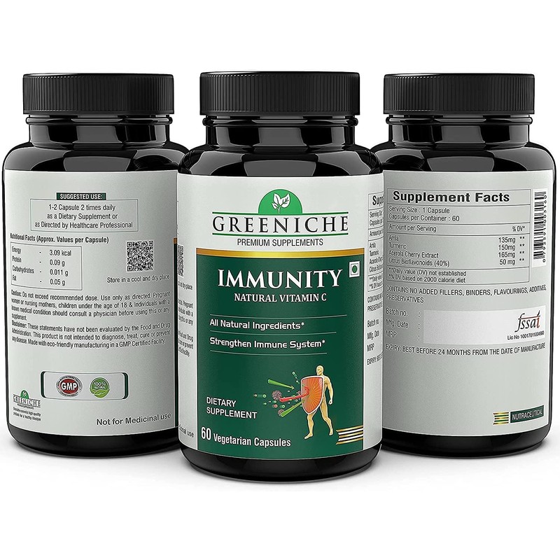 BETT BETT Greeniche Immunity Booster with Natural Vitamin C &