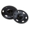 COTOWIN Sew-On Snaps,Black Press Buttons,Pack of 10,25mm