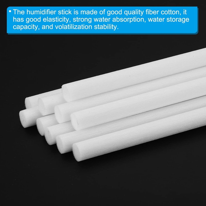PATIKIL Humidifier Cotton Filter Sticks, 10 Pcs Refill Sticks Filter