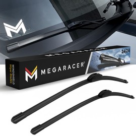Front Windshield Wipers for my Car | OEM Quality 24 + 24 Inch Windshield Wiper Blades for my Car | Limpiaparabrisas de carro Automotive Replacement Windshield Wiper Blades Set Wipers Blades for my Car
