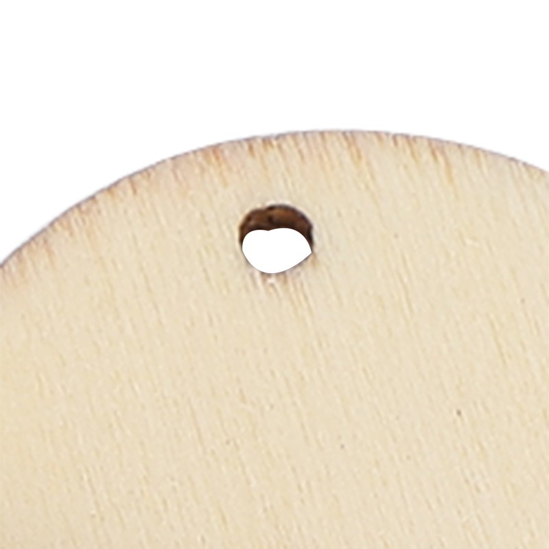 Wood Ornament Pieces Unfinished Wood Blank Earrings DIY Hand‑made Craft
