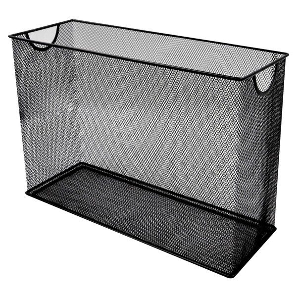 Winnable Mesh Desktop Hanging File Organizer, Black – Metal Letter-Size
