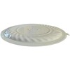 ActyGo Almond 4"-10" Hole Adjustable Flue Cover Chimney Flue Cover