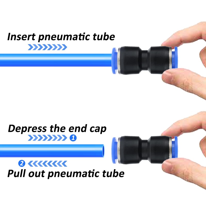 NORJIN 8mm OD 5mm ID Polyurethane PU Air Hose Pipe
