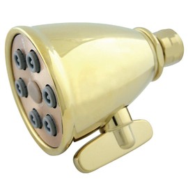 Kingston Brass K138A2 Designer Trimscape Showerscape Jet Spray Shower Head, Polished Brass