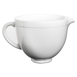 KitchenAid KSMCB5LW 5-Qt. Tilt-Head Ceramic Bowl - White Chocolate